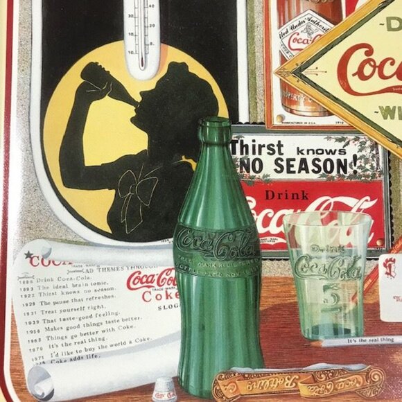 NWOT Vintage Coca-Cola Limited Edition 'Through the Years' Tray - Picture 7 of 13